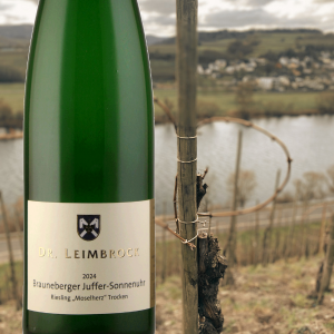 2024er Brauneberger Juffer-Sonnenuhr Riesling "Moselherz" Trocken