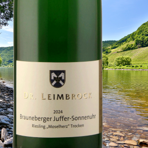 2024er Brauneberger Juffer-Sonnenuhr Riesling "Moselherz" Trocken MAGNUM